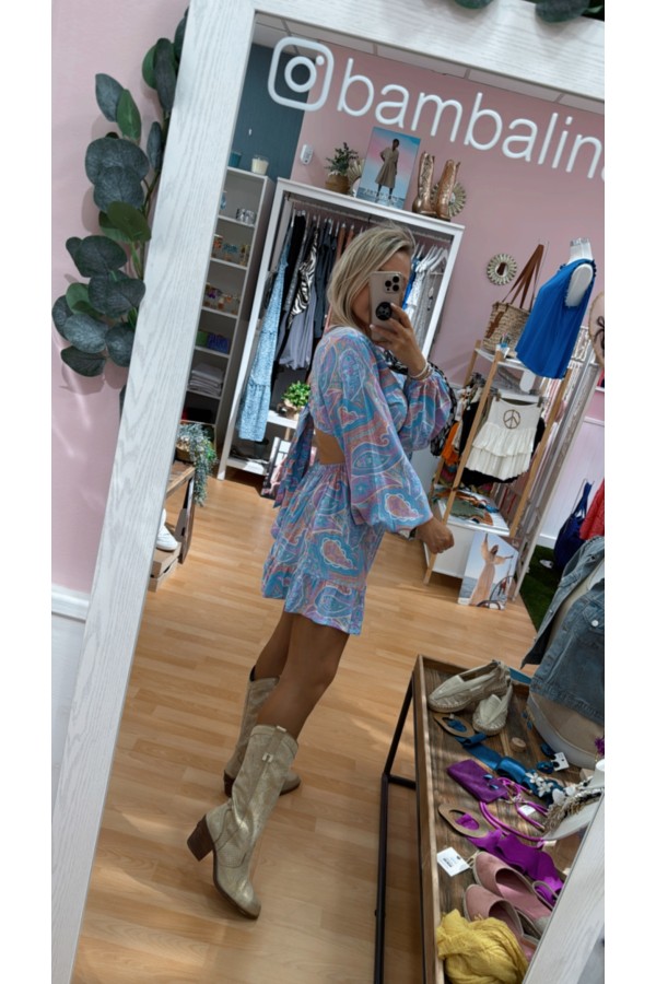 Vestido Cadiz. Vestidos. Color: lila; Tallas: talla unica | Bambalinas Closet