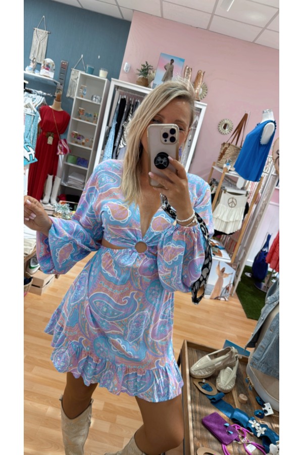Vestido Cadiz. Vestidos. Color: lila; Tallas: talla unica | Bambalinas Closet