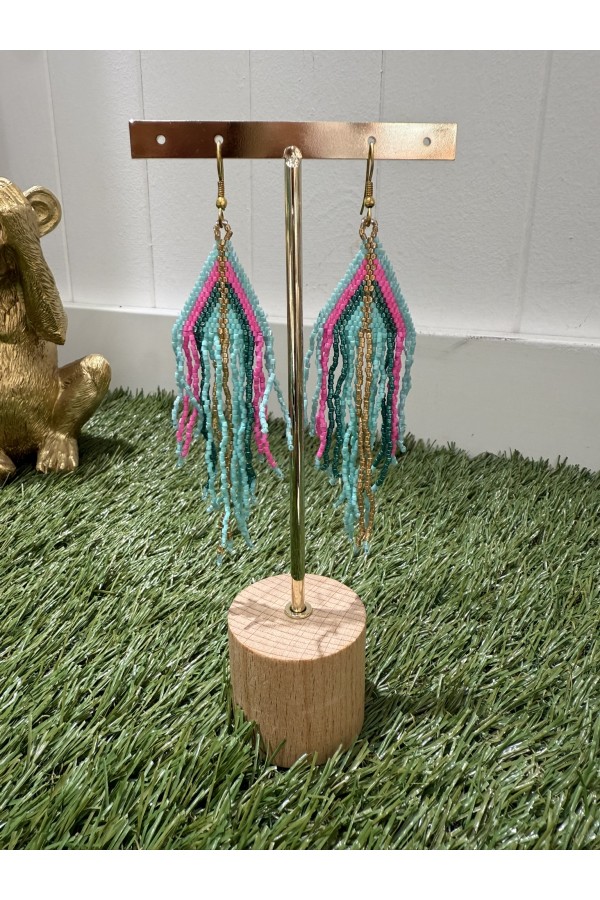 Pendientes Aguamarina. Bisuteria.  | Bambalinas Closet