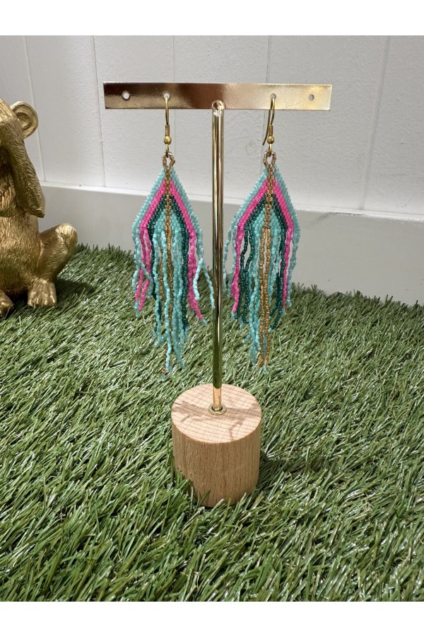 Pendientes Aguamarina. Bisuteria.  | Bambalinas Closet