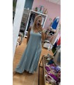 Vestido Sicilia. Vestidos. Color: turquesa, azul cielo, beige, negro; Tallas: