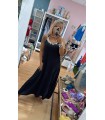 Vestido Sicilia. Vestidos. Color: turquesa, azul cielo, beige, negro; Tallas: