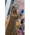 Vestido Sicilia. Vestidos. Color: turquesa, azul cielo, beige, negro; Tallas: