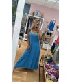 Vestido Sicilia. Vestidos. Color: turquesa, azul cielo, beige, negro; Tallas: