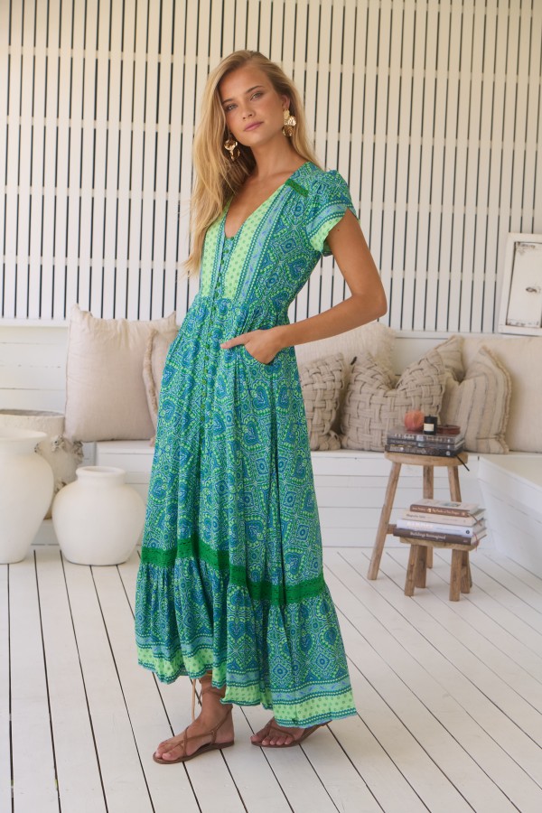Vestido Tranquility. vestidos largos. Tallas: s, m, l, xs | Bambalinas Closet