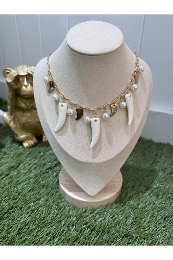 Collar Cuernos. Bisuteria.  | Bambalinas Closet