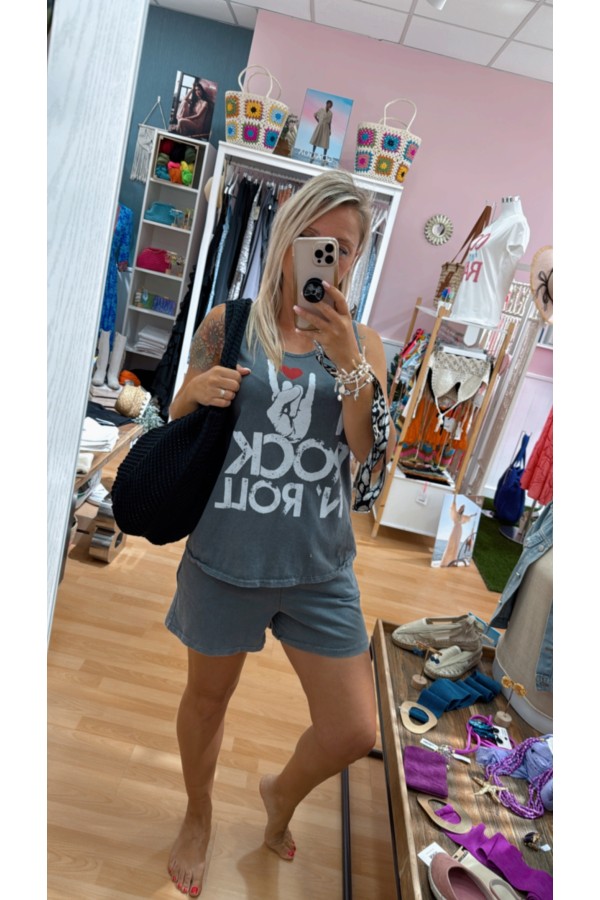 Bolso Ganchillo. Bolsos. Color: blanco roto, negro | Bambalinas Closet