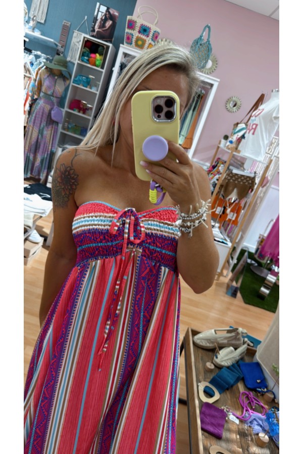 Vestido Mejico Fluor. Vestidos.  | Bambalinas Closet