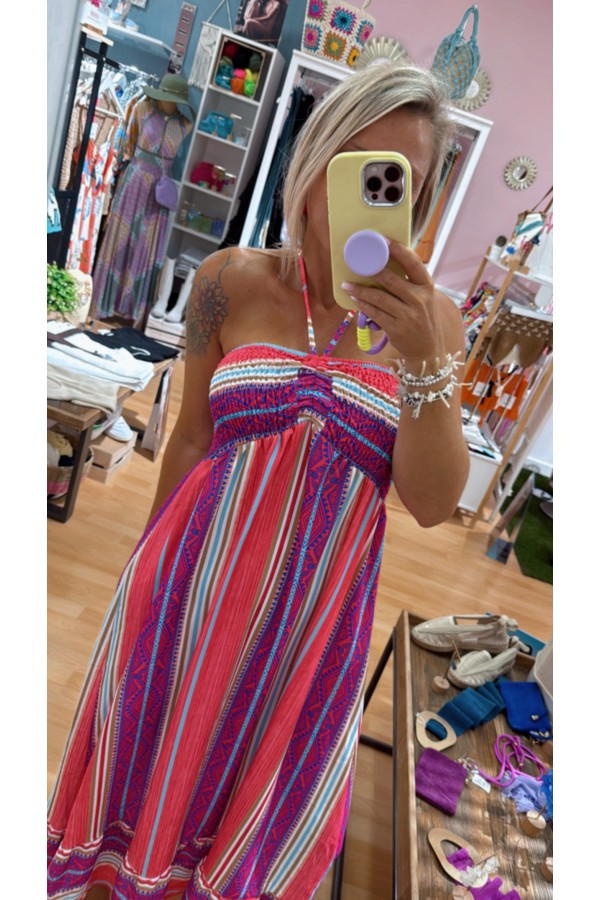 Vestido Mejico Fluor. Vestidos.  | Bambalinas Closet