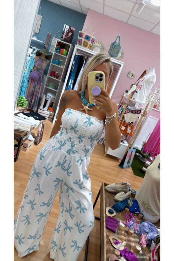 Conjunto Oasis Turquesa. Monos / Conjuntos.  | Bambalinas Closet