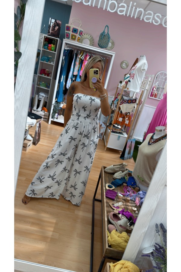 Conjunto Oasis Negro. Monos / Conjuntos.  | Bambalinas Closet