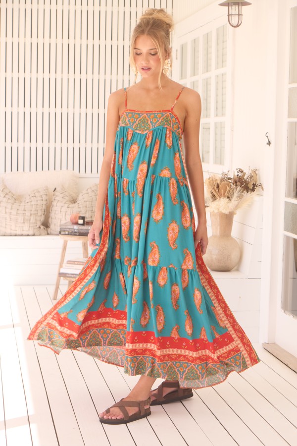 Vestido Paisley Dreams. NOVEDADES. Tallas: s, m, l, xs | Bambalinas Closet