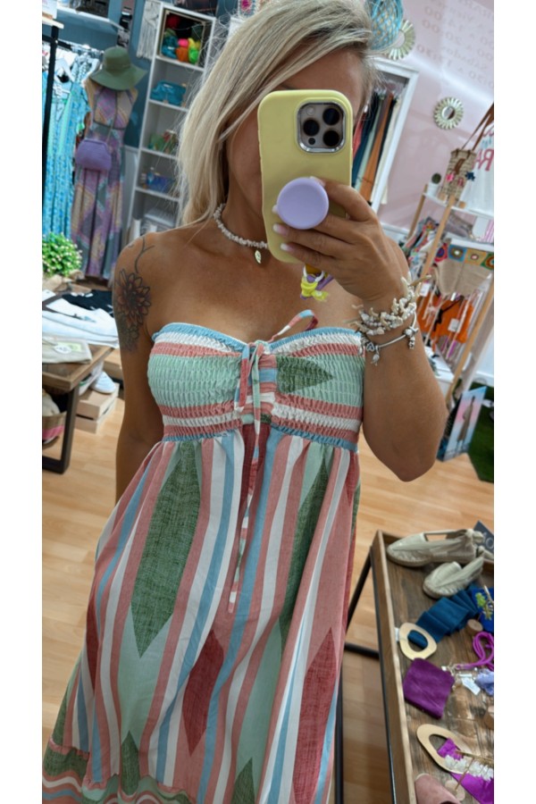 Vestido Puerto Rico Rosa. Vestidos.  | Bambalinas Closet