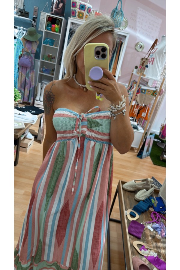 Vestido Puerto Rico Rosa. Vestidos.  | Bambalinas Closet