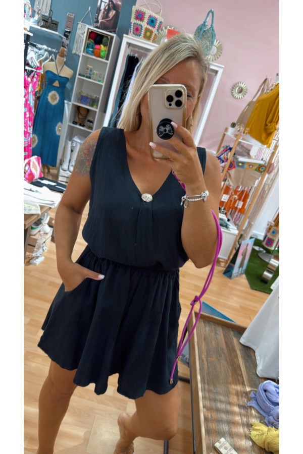 Conjunto Javea. Monos / Conjuntos. Color: negro, marron chocolate, terracota