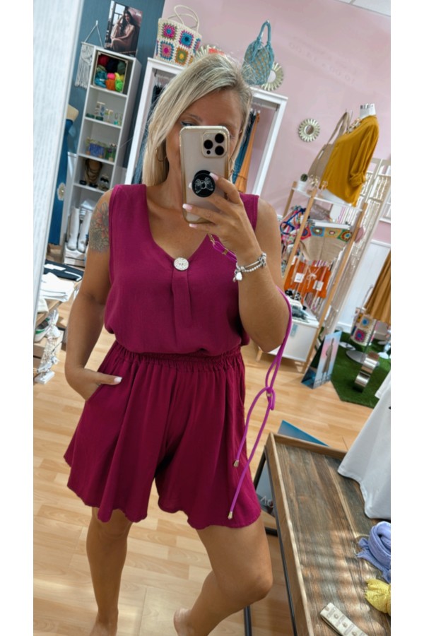 Conjunto Javea. Monos / Conjuntos. Color: negro, marron chocolate, terracota