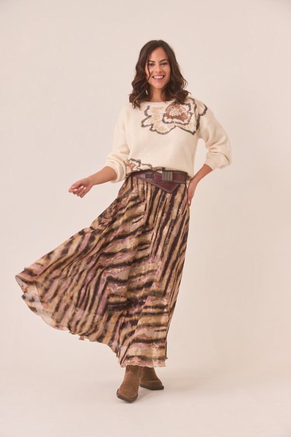 Falda Petalia. Inicio.  | Bambalinas Closet