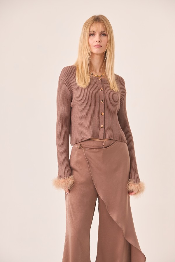 Cardigan Brownie Topo. Inicio.  | Bambalinas Closet