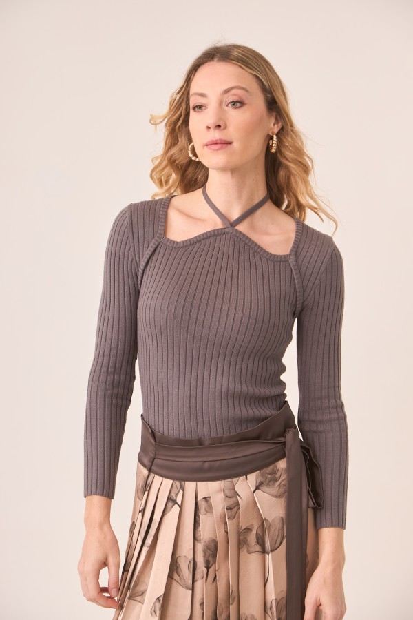 Jersey Taffe Gris. Inicio.  | Bambalinas Closet