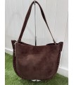 Bolso Cordoba. Bolsos. Color: marron chocolate, taupe, negro | Bambalinas Closet