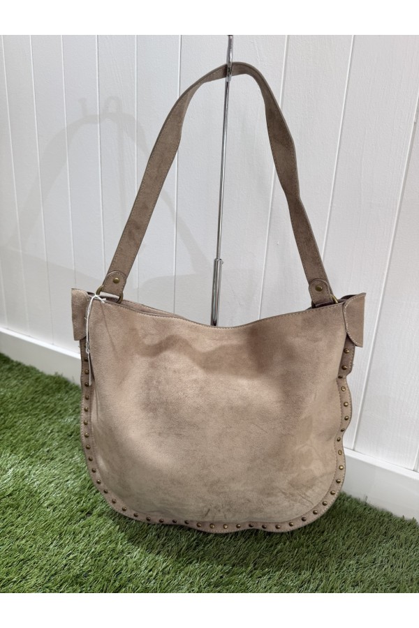 Bolso Cordoba. Bolsos. Color: marron chocolate, taupe, negro | Bambalinas Closet