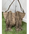 Bolso Flecos. Bolsos. Color: granate, taupe, negro | Bambalinas Closet