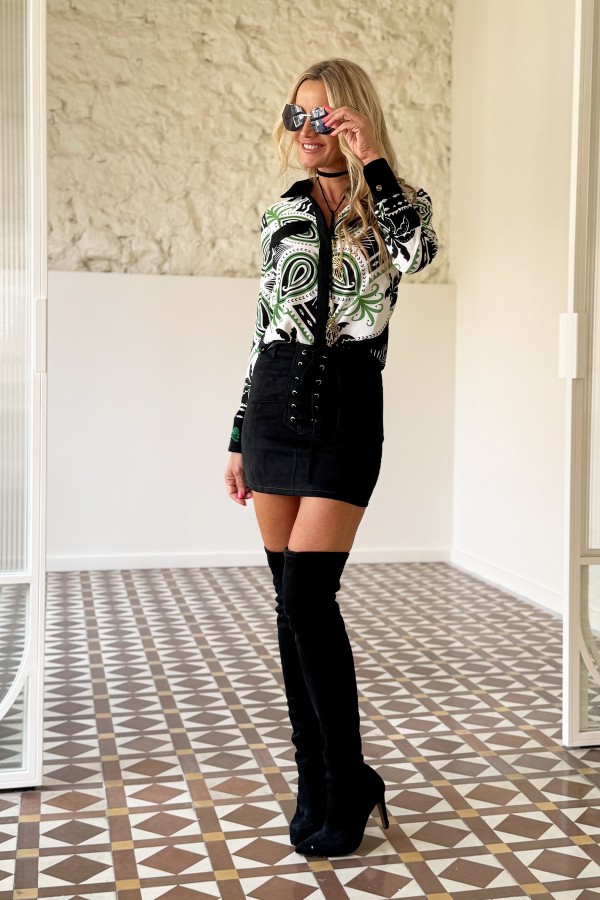 Falda Ambar Camaleonica. Faldas Camaleónica. Tallas: s, m, l, xs | Bambalinas