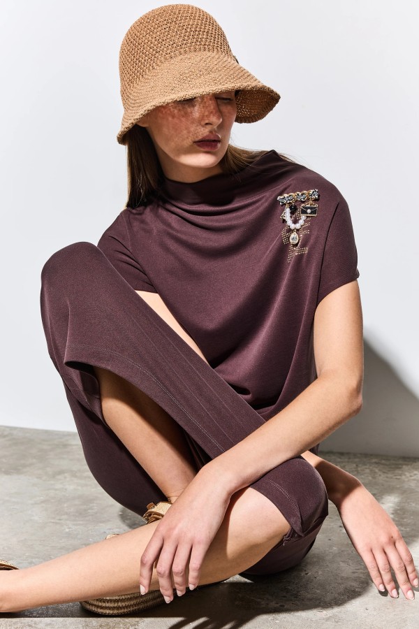 Vestido Paris Chocolate. Inicio.  | Bambalinas Closet