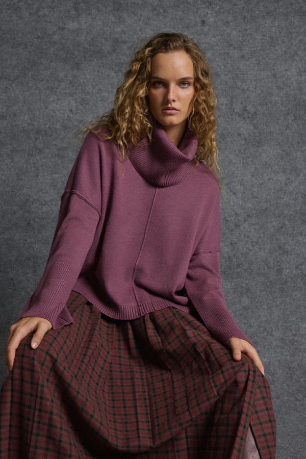 Jersey Dinamarca. Jerseys BSB. Color: crudo, uva, marron chocolate, verde kaki;