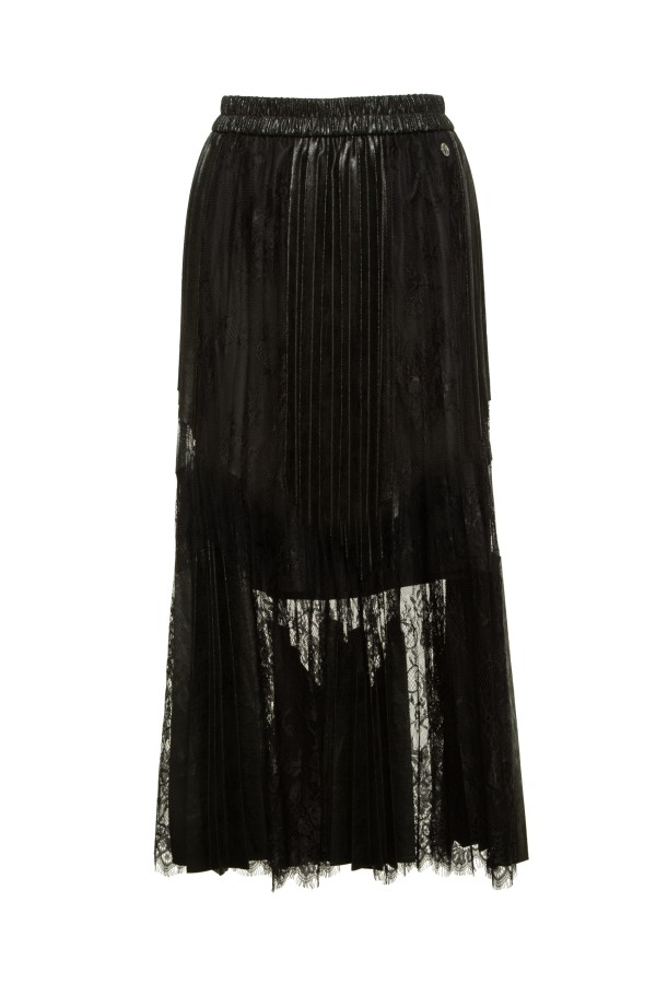 Falda Plisada Encaje. Faldas BSB. Tallas: s, m | Bambalinas Closet