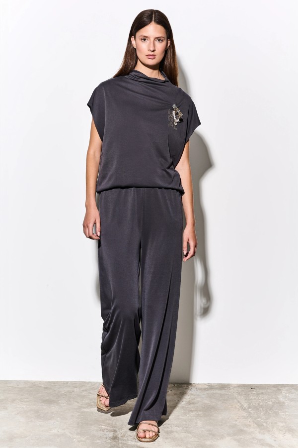 Camiseta Paris Negra Antracita. Camisetas / Camisas BSB. Tallas: s, m, xs |