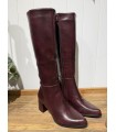 Bota Manhattan Burdeos. Botas Altas. Tallas: 36, 37, 38, 39, 40, 41 | Bambalinas