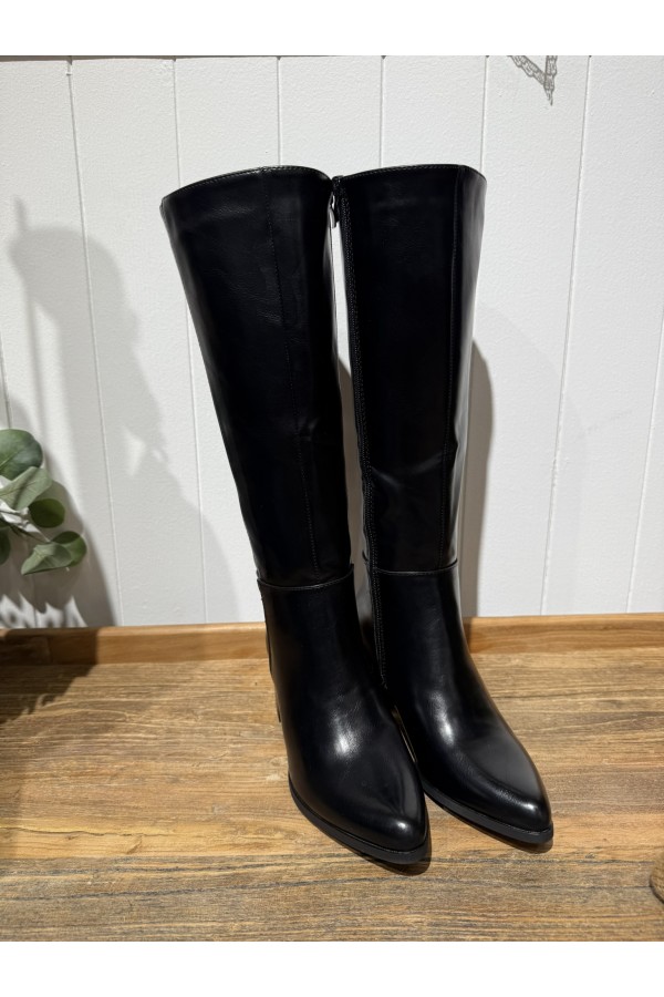 Bota Manhattan Negra. Botas Altas. Tallas: 36, 37, 38, 39, 40, 41 | Bambalinas