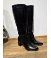 Bota Manhattan Negra. Botas Altas. Tallas: 36, 37, 38, 39, 40, 41 | Bambalinas