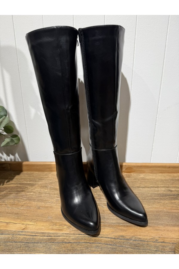 Bota Manhattan Negra. Botas Altas. Tallas: 36, 37, 38, 39, 40, 41 | Bambalinas