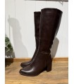 Botas Manhattan Chocolate. Botas Altas. Tallas: 36, 37, 38, 39, 40, 41 |