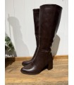 Botas Manhattan Chocolate. Botas Altas. Tallas: 36, 37, 38, 39, 40, 41 |