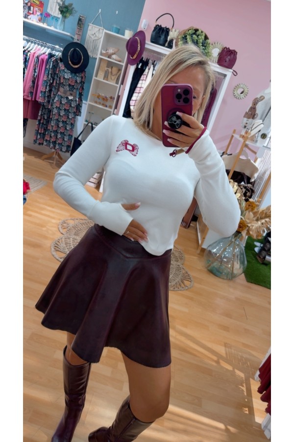 Falda Smokey. Faldas Basic. Tallas: s, m, l, xs | Bambalinas Closet