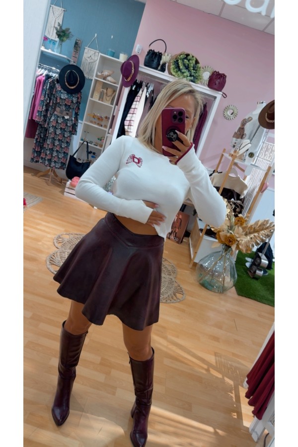 Falda Smokey. Faldas Basic. Tallas: s, m, l, xs | Bambalinas Closet