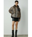Anorak Leopardo. Prenda Exterior BSB. Tallas: s, xs | Bambalinas Closet
