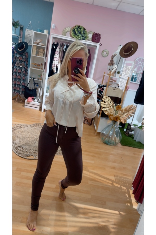 Pantalon Chocolate. Pantalones / Shorts. Tallas: 34, 36, 38, 40, 42 | Bambalinas