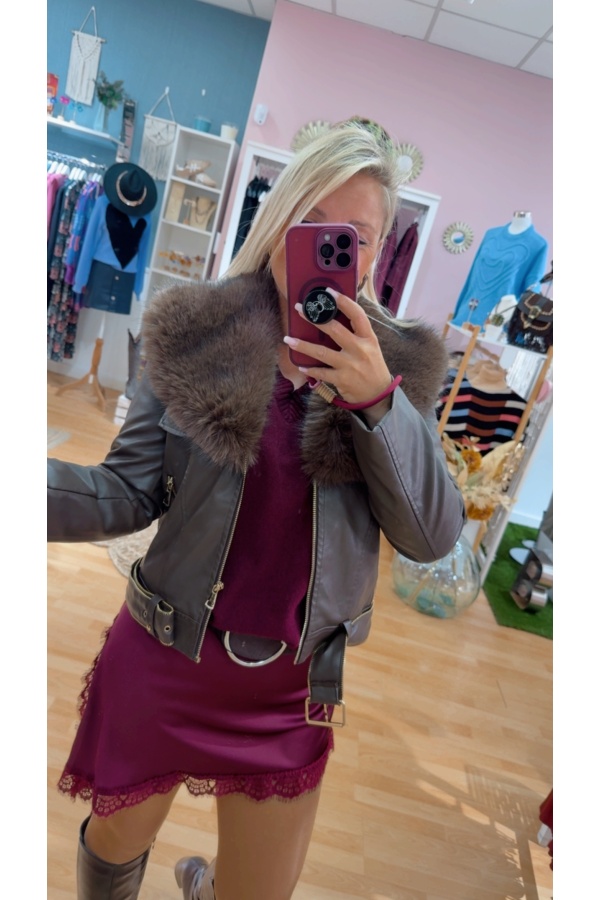 Chaqueta Madrid Chocolate. Prenda exterior. Tallas: m, l, xl, s | Bambalinas