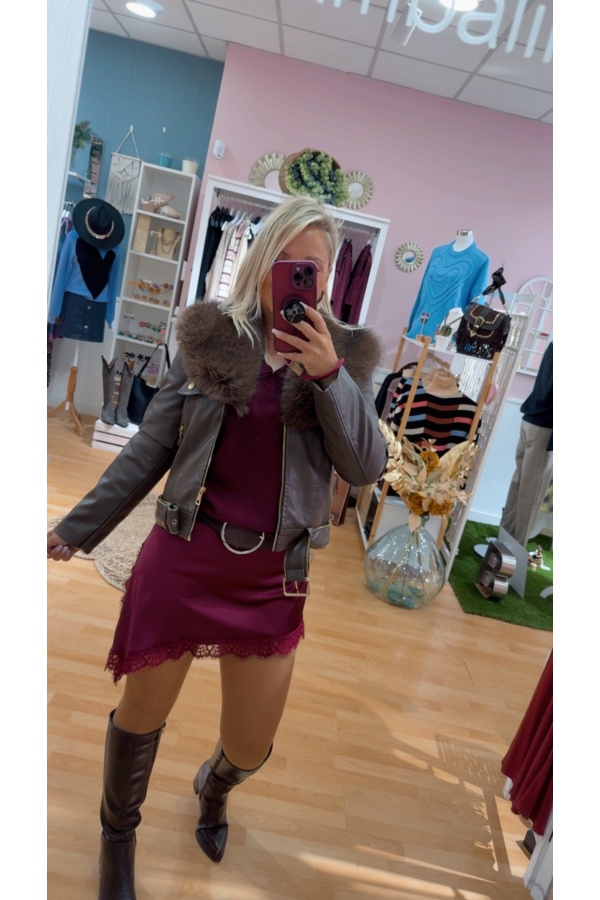 Chaqueta Madrid Chocolate. Prenda exterior. Tallas: m, l, xl, s | Bambalinas