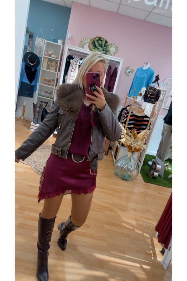 Chaqueta Madrid Chocolate. Prenda exterior. Tallas: m, l, xl, s | Bambalinas