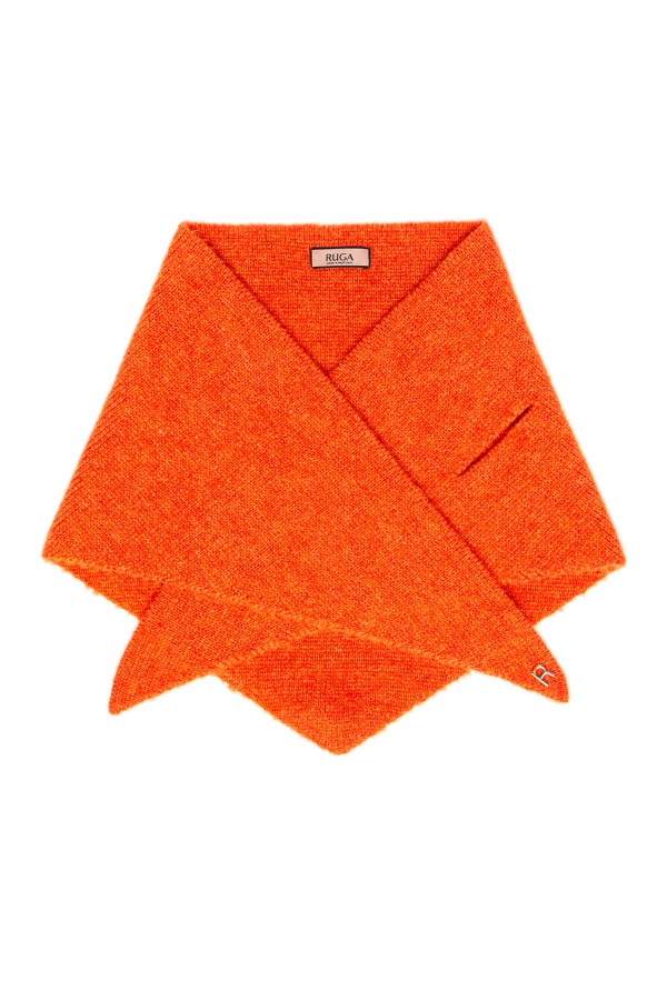 Bandana Punto. Pañuelos /Bufandas. Color: negro, crudo, naranja, azul cielo