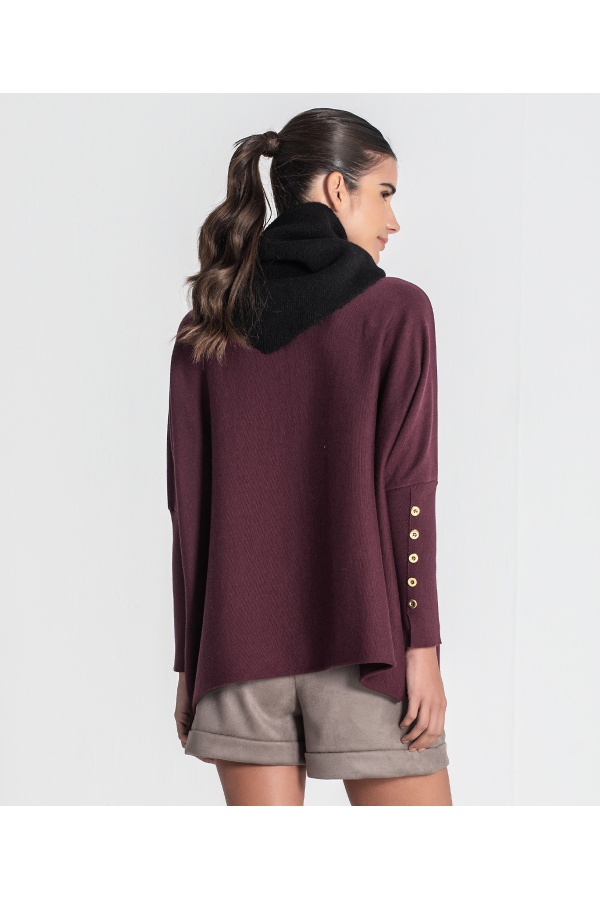 Bandana Punto. Pañuelos /Bufandas. Color: negro, crudo, naranja, azul cielo