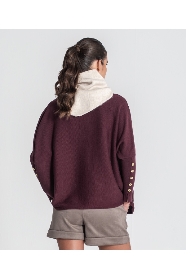 Bandana Punto. Pañuelos /Bufandas. Color: negro, crudo, naranja, azul cielo