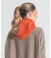 Bandana Punto. Pañuelos /Bufandas. Color: negro, crudo, naranja, azul cielo