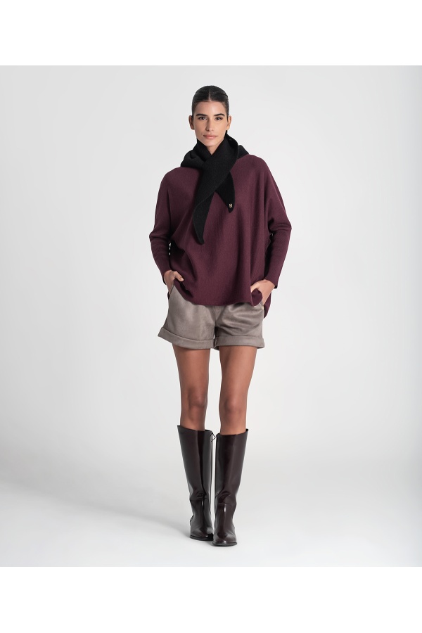 Bandana Punto. Pañuelos /Bufandas. Color: negro, crudo, naranja, azul cielo