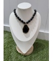 Collar Azabache. Bisuteria.  | Bambalinas Closet